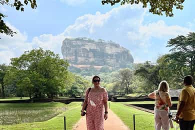 From Dambulla: Sigiriya Rock Fortress and Minneriya Safari