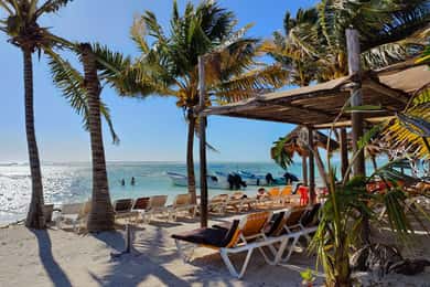 Costa maya :Beach Club Experience + relaxing massage