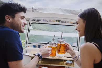 Scanno: Tuk Tuk Tour zum Scanno See mit Aperitif