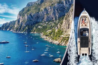 Hele dagen på Capri med luksusbåd