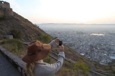 Jaipur : visite avec lever du soleil à Nahargarh ou coucher de soleil au Monkey Temple