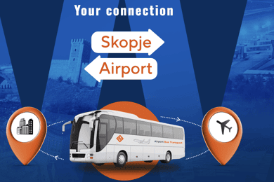 Skopje: Affordable and convenient transport from/to airport