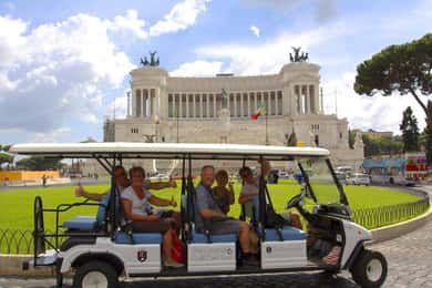 Rome: Golf Cart Tour