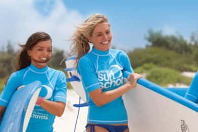 Port Stephen: Gruppsurfkurs på One Mile Beach