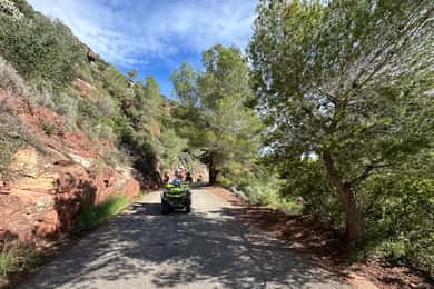 Salou: Off-Road Guided Quad Safari z odbiorem z hotelu
