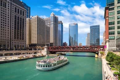 Tour a pie por el centro de Chicago y paseo en barco por el lago Michigan: tickets de entrada