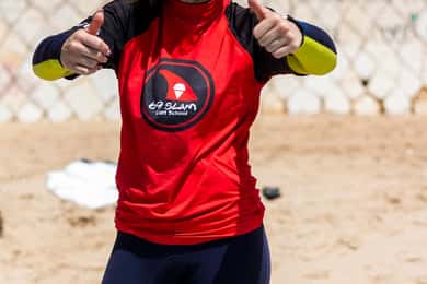 Carcavelos: Aula de Surf