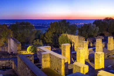 Rondleiding door Medina Azahara bij zonsondergang