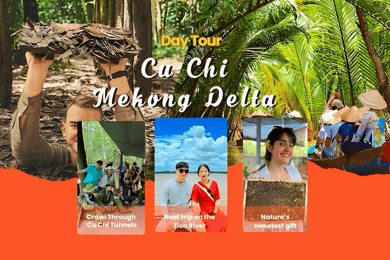 Cu Chi-tunnelene og Mekong-deltaet – heldagstur fra Ho Chi Minh-byen
