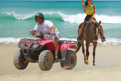 Cabo San Lucas :Combo ATV&Horseback riding with transfer