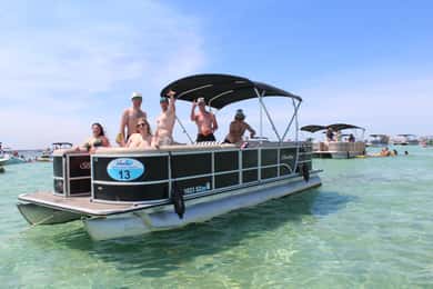Okaloosa Island: Pontoon Boat Rental