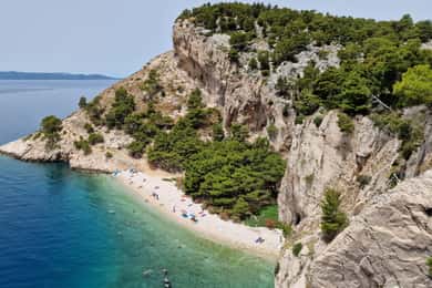 Makarska: Scenic Coastal Hike & Swim Tour