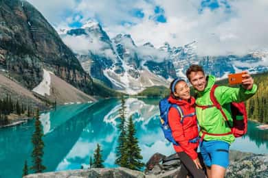 Banff/Calgary: Lake Louise, Moraine Lake, Emerald Lake Tagestour