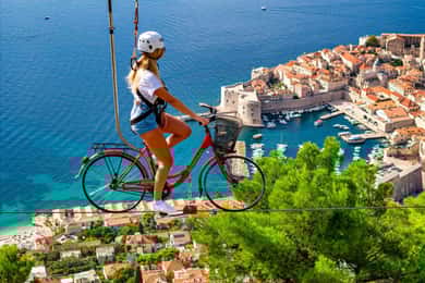 Dubrovnik: Skybike-Fahrt