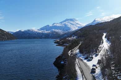 Abisko: Fjord Sightseeing och fotografering