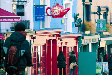 London: Selbstgeführte Notting Hill Walking Tour mit einer APP
