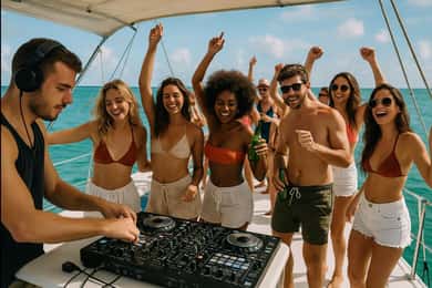 Panama City: Taboga Island Catamaran Cruise with Lunch