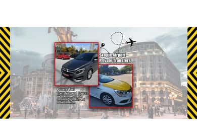 Skopje Lufthavnstransport: Til Skopje eller Ohrid (privat taxi)