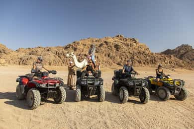 Sharm El Sheikh: Quad Biking & Desert Safari with Pickup
