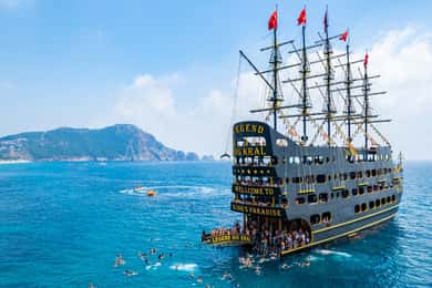 Side ve Alanya Şehrinden: Efsaneler ve Korsanlar Yat Turu