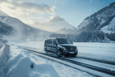 Munich: Ski shuttle - Convenient and exclusive transfer to the Alps