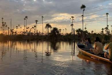 From Puerto Maldonado || 3-hour sunset boat ride
