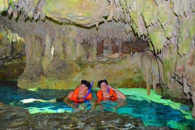 Rappel et tyrolienne dans la jungle, visite de Tulum et plongée en apnée dans un cénote