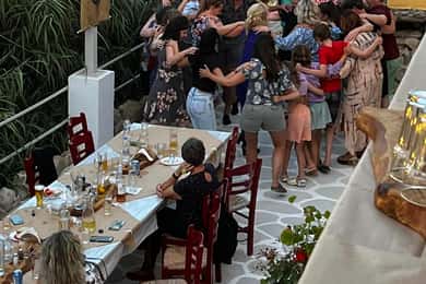 Kissamos: Greek Night with Buffet Dinner and Plate Smashing