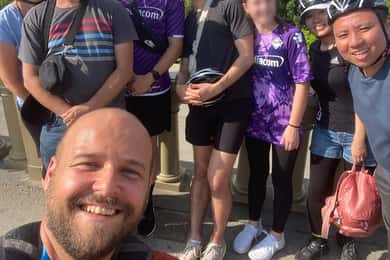 Tour del calcio in bicicletta elettrica di Firenze