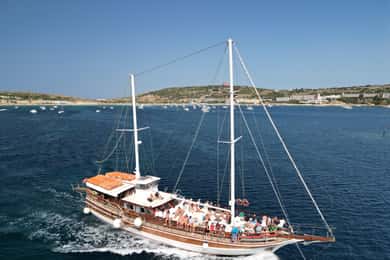 Comino Island , Blå lagunen, Kristalllagunen & Gozo & Grottor