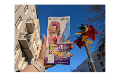 Berlin: QueerCityPass QueerCityPass med transport och rabatter