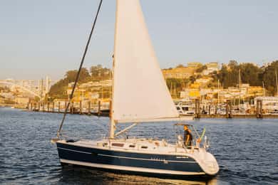 Porto: Sunset Cruise with Welcome Drink in a Sailboat