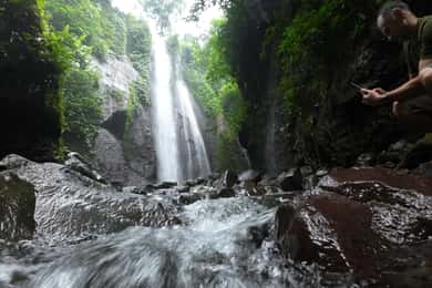 Jakarta: Waterfalls, Volcano, White Crater, Tea, Hot Spring