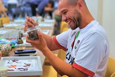 馬爾馬里斯：傳統馬賽克燈具與燭台工作坊