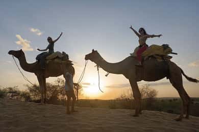 Jodhpur: Desert Jeep Safari and Camel Safari