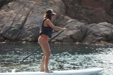 Costa Brava: Stand-up paddleboarding-lektion og -tur