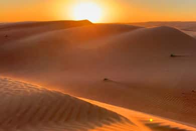 Maskat: prywatna wycieczka 1-dniowa do Wadi Hawr i pustyni Wahiba Sands
