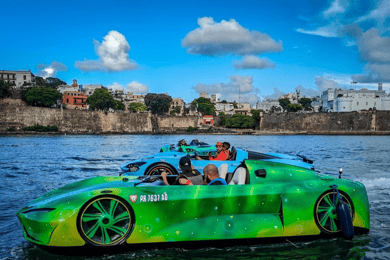 San Juan: Water Jet Car Green Infinity Experience