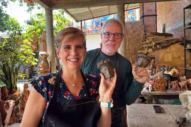 Visita às obras-primas de Oaxaca: Cerâmica, Alebrijes e Barro Negro