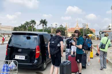 Privat transport Siem Reap - Trat Piers færgestation