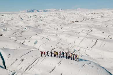 Jökulsárlón: Tour guiado de senderismo por el glaciar Vatnajökull