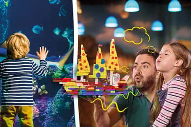 LEGOLAND Discovery Centre e ingresso para o SEA LIFE