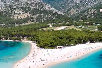 Makarska: Golden Horn, Bol, Lagoa, praia com baloiço, Nugal