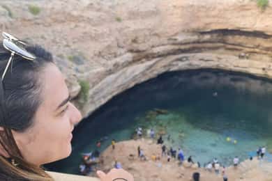 Z Muscat: Wadi Shab Adventure, Sinkhole i Fins Beach
