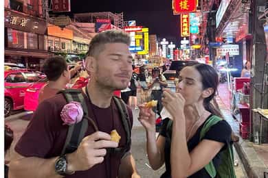Tour gastronómico nocturno de Bangkok en Tuk-Tuk