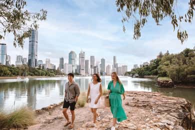 Hop on Hop off - Brisbane City - Brisbanes hjärta