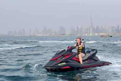 Dubai: 45Min Jet Ski till Burj Al Arab & Burj Khalifa.
