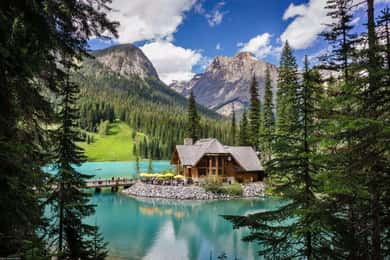 Emerald Lake, Moraine, Louise, Johnston Canyon & Banff Town
