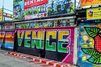 Venice Beach Foodie's Tour. Urban konst, mat och sevärdheter