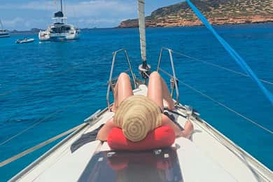 Ibiza: Sailing Day Trip, only up to 7 guests
